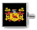 【送料無料】メンズアクセサリ—　アイルランドカフスボタンボックスelrington ireland heraldry crest sterling silver cufflinks engraved box