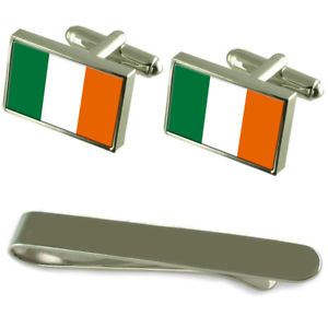 ire flag silver cufflinks tie clip engraved gift setフラグシルバーカフスボタンタイクリップセット※注意※NYからの配送になりますので2週間前後お時間をいただきます。人気の商品は在庫が無い場...