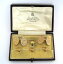 ̵ۥ󥺥?ƥɥեܥ󥫥顼åɥܥȥåfinest hallmarked 1911 antique 9ct gold cufflinks amp; collar studs set