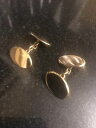 【送料無料】メンズアクセサリ—　ソリッドゴールドカフリンクス18ct solid gold cufflinks