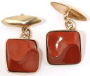 yzYANZT?@Be[WS[hbhWXp[JtNXS[hJtNXvintage 14 ct gold amp; red jasper cufflinks 14 ct gold cufflinks 1980s