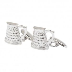 beer tankard cufflinks silver plated chain linkビールカフリンクスチェーンリンク※注意※NYからの配送になりますので2週間前後お時間をいただきます。人気の商品は在庫が無い場合がございます。ご了承...