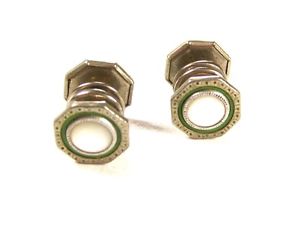 【送料無料】メンズアクセサリ— アールデコスナップリンクカフリンクス191020s art deco mother pearl silvertone green cufflinks by snap link 72315 【送料無料】メンズアクセサリ— アールデコスナップリンクカフリンクス191020s art deco mother pearl silvertone green cufflinks by snap link 72315