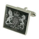 【送料無料】メンズアクセサリ— カフボックスリンクイギリスコートcuff links united kingdom coat of arms eng...