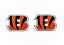 【送料無料】メンズアクセサリ—　シンシナティーベンガルカフスボタンフットボールcincinnati bengals cufflinks nfl football