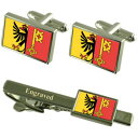 yzYANZT?@Wl[uXCXtOJtXNlN^CsZbggeneva city switzerland flag cufflinks engraved tie clip set