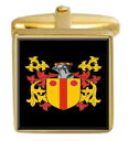 【送料無料】メンズアクセサリ—　アイルランドカフスボタンボックスセットファミリークレストコートmaccloran ireland family crest coat of arms heraldry cufflinks box set engraved