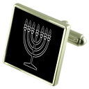 yzYANZT?@_X^[OVo[JtNXIvV{bNXIjewish hannukah sterling silver cufflinks optional engraved box