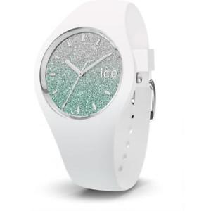 ̵ӻסåꥳ󥦥åorologio ice watch icelo ic013430 silicone bianco glitter turchese 100mt