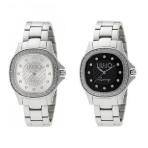 【送料無料】腕時計 ウォッチ ラグジュアリーリュジョマヤドナシルバースワロフスキーorologio donna liu jo luxury maya bracciale acciaio silver swarovski
