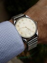 【送料無料】腕時計 ウォッチ ヴィンテージブザンソンスイスミリフランスnuevo anunciomontre elge 1960 vintage besancon swiss made big eyes 37 mm mecanique french old(2)