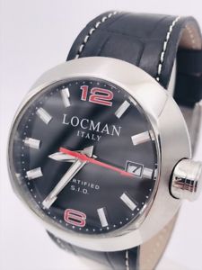 腕時計　ウォッチ　コンミリorologio locman 422ap acciaio con tre bracciali 420 46mm scontatissimo