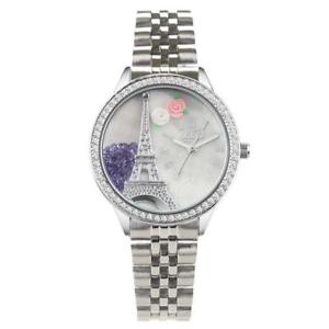 腕時計　ウォッチ　ドナラグジュアリーコレクションエッフェルシルバーorologio donna didofa luxury collection df999d torre eiffel didof silver 3d