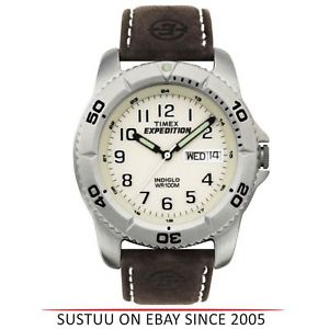 【送料無料】腕時計 ウォッチ ベルトtimex hombre expedition reloj tradicional con correa marrn resistentet46681