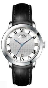 腕時計　ウォッチ　ナイツレザーストラップアラームcaballeros reloj rotary en la correa de cuero gs4282501 pvp 75