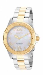 ̵ӻסåץС17871 invicta 38mm mujer pro diver cuarzo blanco esfera madreperla reloj de