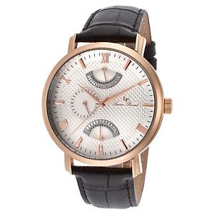【送料無料】腕時計 ウォッチ ステンレススチールピンクゴールドケースブラックストラップreloj de cuarzo lucien piccard para hombres de acero oro rosa estuche correa negra 10340rg02s 【送料無料】腕時計 ウォッチ ステンレススチールピンクゴールドケースブラックストラップreloj de cuarzo lucien piccard para hombres de acero oro rosa estuche correa negra 10340rg02s