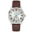 yzrv@EHb`@bVPubWuEU[NH[cX`[P[Xgguess para hombres cambridge 38mm marrn malla de cuero estuche de acero cuarzo reloj w1075g4