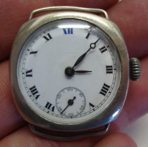 【送料無料】腕時計　ウォッチ　ニッケルシルバーreloj de pulsera early 20th century caballeros de plata de nquel