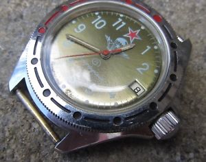 【送料無料】腕時計 ウォッチ ソorologio militare sovietico russo a carica automatico perfettamente funzionante