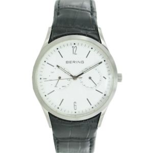 【送料無料】腕時計 ウォッチ ベーリングローズアラームスリムクラシックbering seores reloj reloj pulsera slim classic 118394041g cuero