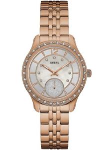 ̵ӻסåԥ󥯥ɥåꥹreloj de pulsera guess para mujer chapado en oro rosa w0931l3 reino unido vendedor