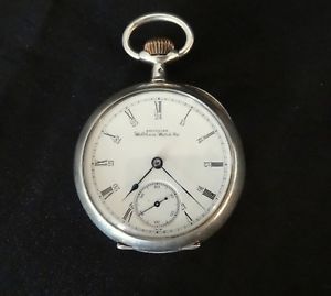 【送料無料】腕時計　ウォッチ　アメリカアルジェントオーダーリレーウォッチancienne montre poche american waltham watch co argent fin fonctionne