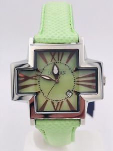 腕時計　ウォッチ　ペレヴェルデヌオーヴォorologio locman croce ref181 acciaiopelle verde 510 37mm scontatissimo nuovo