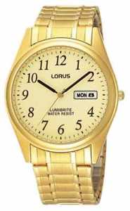 腕時計　ウォッチ　ブレスレットlorus chapado en oro pulsera de expansin rxn98ax9 relojes