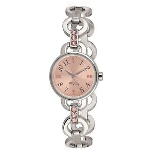 【送料無料】腕時計 ウォッチ ヌビアンコサorologio breil tribe agata donna ew0383 watch nuovo bianco ragazza zirconi rosa