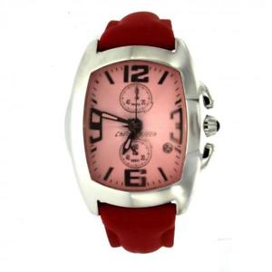【送料無料】腕時計　ウォッチ　クロノペレロッサorologio chronotech prisma revolution ct7587m04 chrono pelle rosso rosa