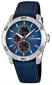 【送料無料】腕時計 ウォッチ アラームreloj hombre festina men f166076 de cuero azul 【送料無料】腕時計 ウォッチ アラームreloj hombre festina men f166076 de cuero azul