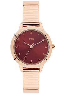 ̵ӻסååɥɥɥreloj de pulsera genuine storm london para mujer arya rosa oro rojo nuevo y en caja garanta 47291 r