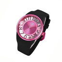 【送料無料】腕時計 ウォッチ アラームスワロフスキーブレスレットシリコンベルトodm reloj skycolor prpura cuarzo swarovski correa de silicona pulsera mujer(2)