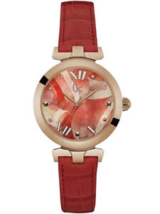 ゲス 【送料無料】腕時計　ウォッチ　コレクションウォッチレザーguess collection reloj mujer y20004l3 gc ladybelle reloj pulsera de cuero nuevo