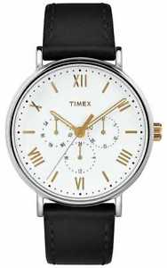 【送料無料】腕時計 ウォッチ ミリブラックレザーストラップウォッチtimex hombres 41mm southview correa de cuero negro tw2r80500 relojes