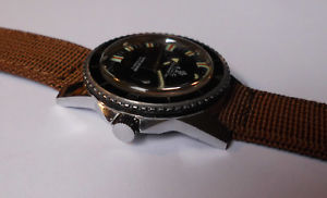 【送料無料】腕時計　ウォッチ　クロックワークビンテージダイバーアラームvieja hermosas seores erc reloj nutico 38mm funcionan vintage 60er diver reloj