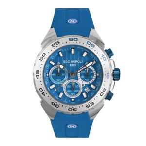 【送料無料】腕時計 ウォッチ クロノグラフナポリシリコンカサorologio cronografo uomo ssc napoli cng 109 cassa acciaio cinturino in silicone