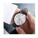 腕時計　ウォッチ　ラグジュアリースマートシルバーブラックアラームイギリスビジネスsmart de lujo plata negro reloj elegante negocios hombre presente regalo garanta de reino u