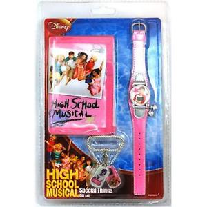 【送料無料】腕時計　ウォッチ　ハイスクールミュージカルアラームアンプセットhigh school musical cosas especiales reloj, quiero agregar desde un amp; joyas set de regalo zr24436