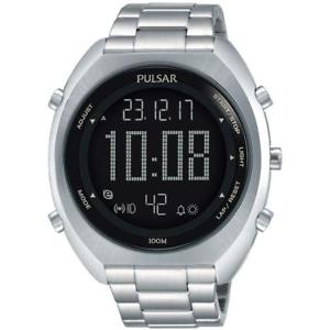 【送料無料】腕時計　ウォッチ　デジタルアラームクロノグラフ×￥reloj pulsar para hombre digital alarma crongrafo p5a015x1 pvp 135