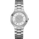 【送料無料】腕時計 ウォッチ マディソンステンレススチールブレスレットアナログクォーツnuevo anuncioguess mujer madison 36mm de acero inoxidable pulsera de acero y estuche de cuarzo