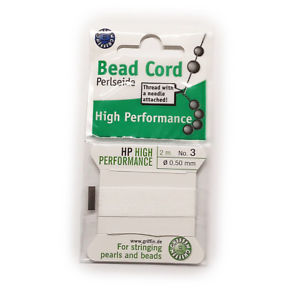 【送料無料】腕時計 ウォッチ パフォーマンスメートルperlas de seda high performance, blanco con aguja varios grosores 2m 【送料無料】腕時計 ウォッチ パフォーマンスメートルperlas de seda high performance, blanco con aguja varios grosores 2m