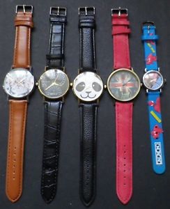 【送料無料】腕時計 ウォッチ モチーフパンダクモエレファントロットlot de 6 montres neuves motif panda, spider man, lphant 【送料無料】腕時計 ウォッチ モチーフパンダクモエレファントロットlot de 6 montres neuves motif panda, spider man, lphant