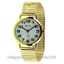 【送料無料】腕時計　ウォッチ　ラヴェルマンナイツゴールドカラーベルトravel para hombre caballeros reloj de oro color expandible correa bold nmeros de gran valor