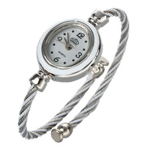 【送料無料】腕時計　ウォッチ　ロープブレスレット×5xreloj de pulsera brazalete encantador de cuerda de senora chica de moda m9x9