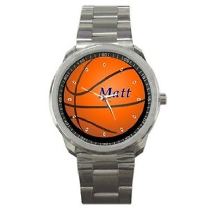 楽天hokushin【送料無料】腕時計　ウォッチ　カスタムスポーツバスケットボールreloj deportivo personalizado de baloncesto *** *** cualquier nombre que quieras