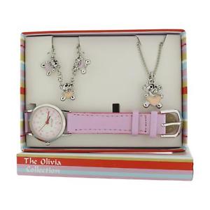 【送料無料】腕時計 ウォッチ コレクションキッズクロックテディベアel olivia coleccin kids oso de peluche de reloj y joyas set de regalo para nias ks006 【送料無料】腕時計 ウォッチ コレクションキッズクロックテディベアel olivia coleccin kids oso de peluche de reloj y joyas set de regalo para nias ks006