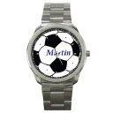 腕時計　ウォッチ　パーソナライズスポーティサッカーボールウォッチreloj deportivo ftbol soccer ball de regalo personalizado *** cualquier nombre que quieras ***