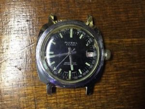 【送料無料】腕時計 ウォッチ サブダイバースイスorologio sub diver swiss made plubel 23 da revisionare tobe restored vintag
